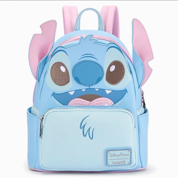 Loungefly Handbags - Disney Parks Loungefly Pastel Blue Stitch 626 Day Backpack